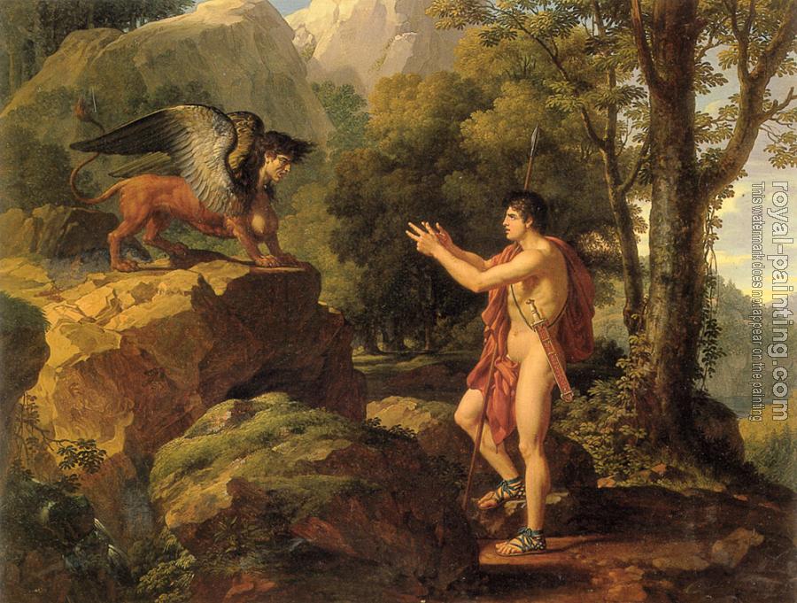 Francois-Xavier Fabre : Oedipus and the Sphinx